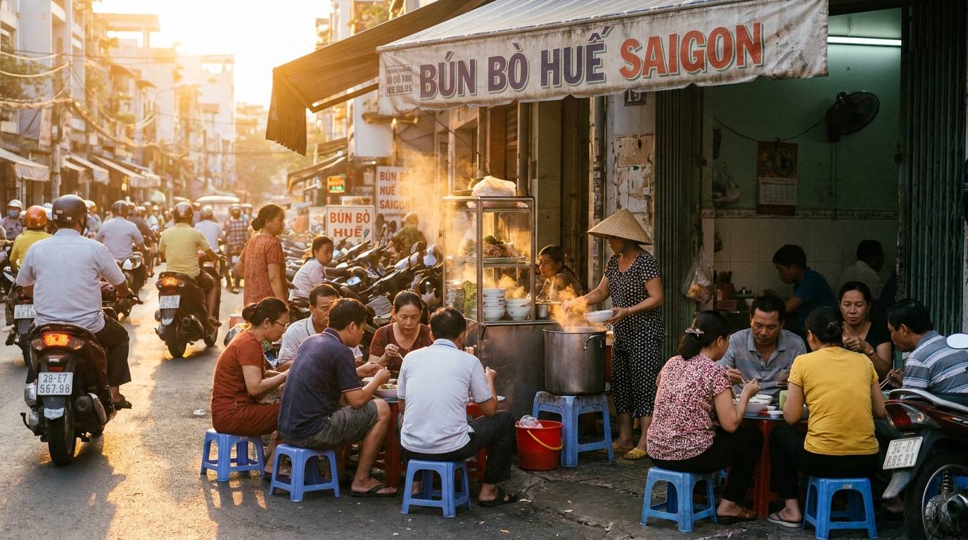 bun bo hue saigon in saigon