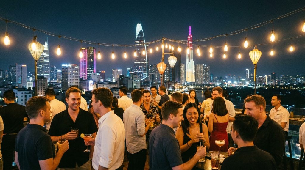 Rooftop Bar Ho Chi Minh City: Sky-High Cocktails with the Best City Views - District 1 Ho Chi Minh City