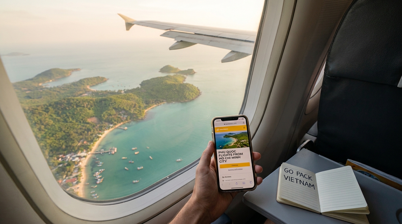 Phu Quoc Flights Ho Chi Minh Book Go Pack Vietnam travel destination landscape s