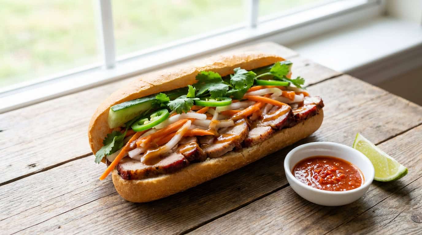 Banh Mi Vietnam World 8217 s Sandwich Vietnamese cuisine close-up food photograp