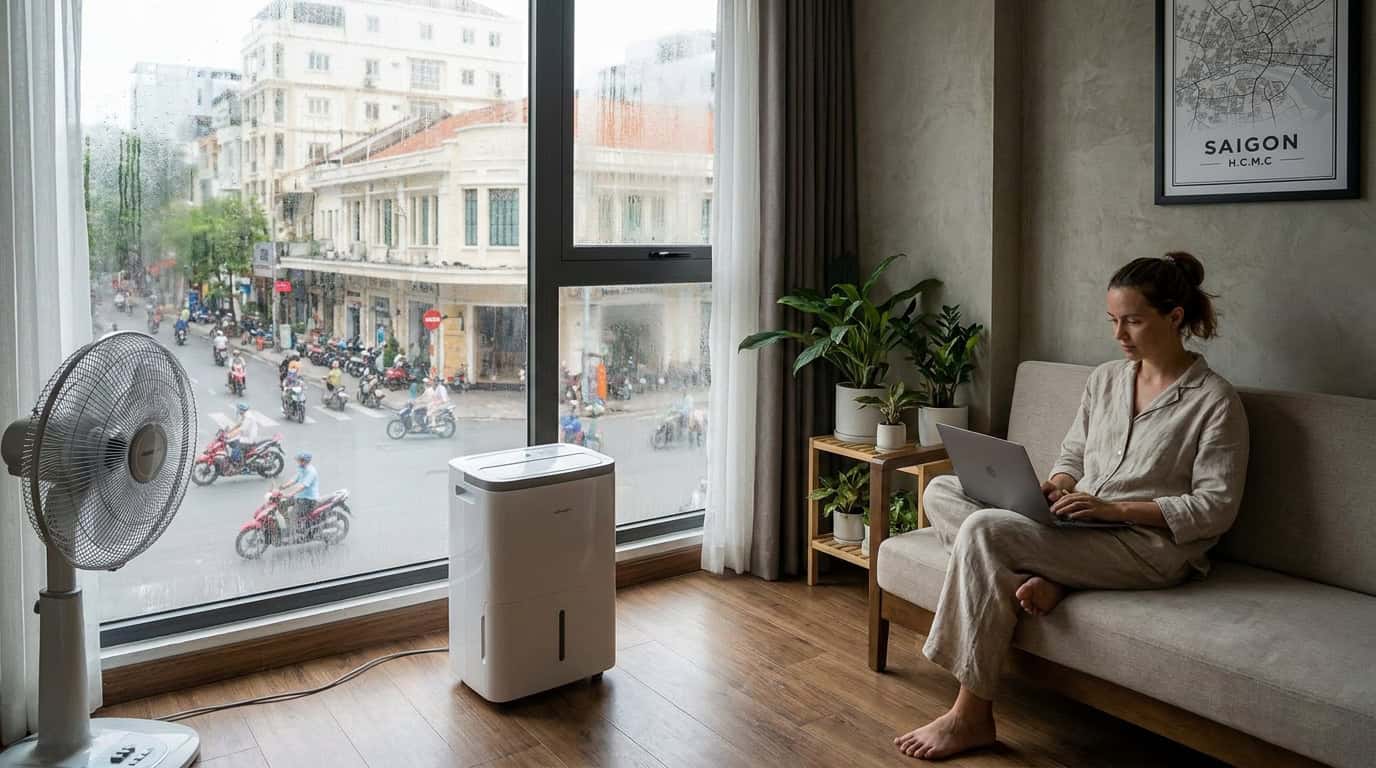 Humidity Saigon Bad Long Stay Residents Handle Saigon Vietnam interior design ex