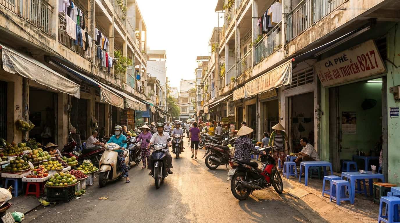 Vietnam Phu Nhuan District Saigon Local 8217 s Neighbourhood Southeast Asia life