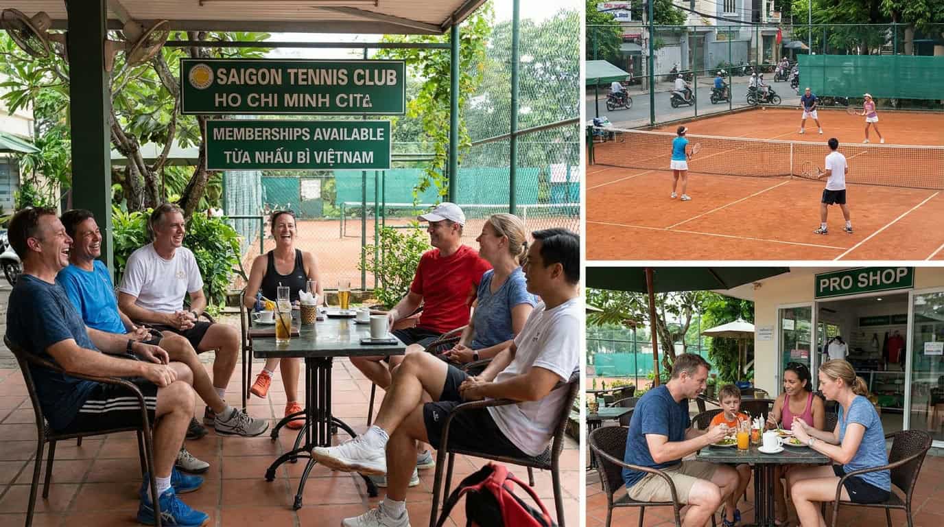 Tennis Clubs Saigon Courts Memberships Expat Friendly Option Vietnam lifestyle p