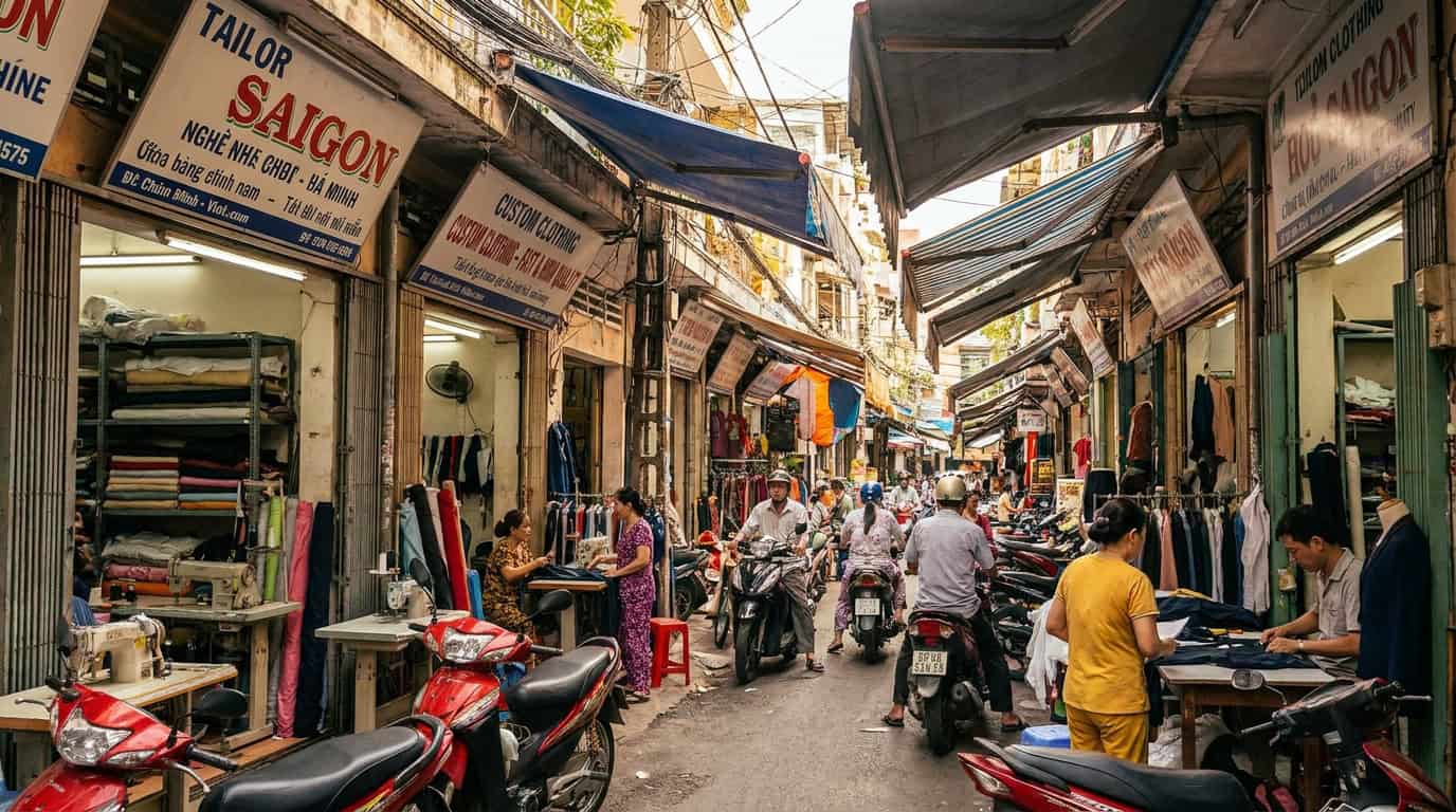 Tailor Saigon Custom Clothing Shops Fast High Quality Made M Ho Chi Minh City ma