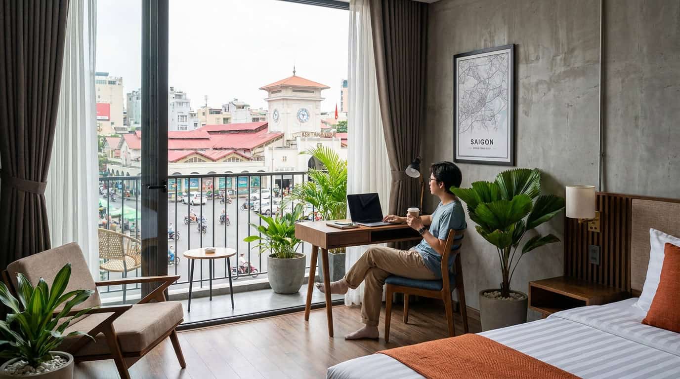 Hotel Near Ben Thanh Market Option Within Walking Distance R Saigon Vietnam inte