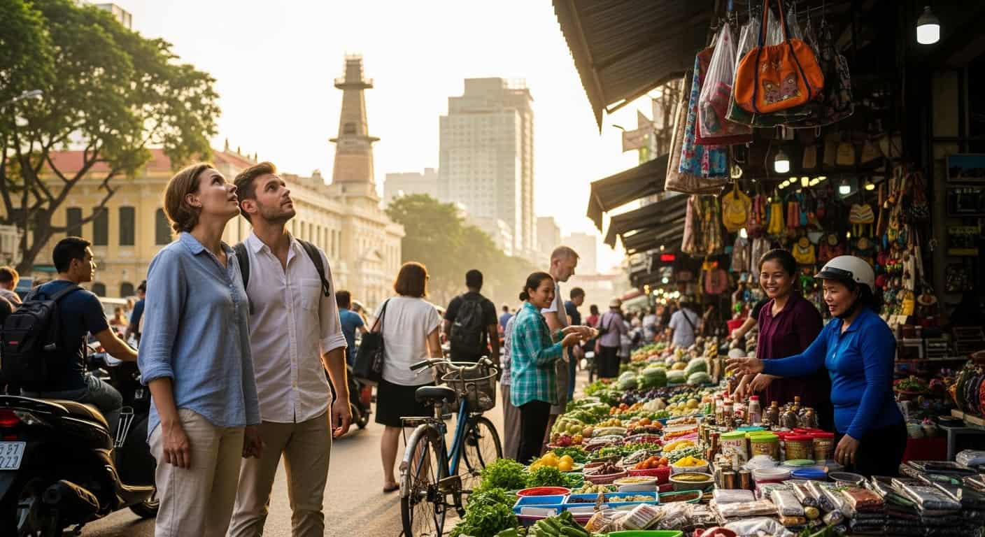 Vietnam Ho Chi Minh City Tourists First Time Visitors Southeast Asia lifestyle w