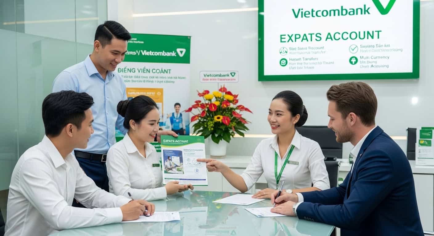 Vietcombank Expats Account Types Get Started Vietnam financial services professi