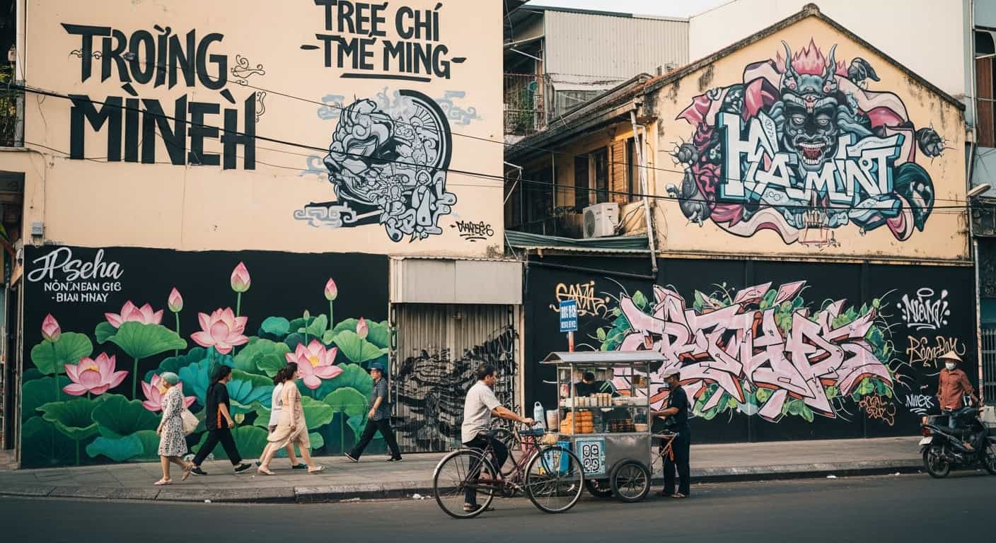 Vietnam Graffiti Walls Saigon HCMC 8217 s Urban Art Spots Southeast Asia lifesty