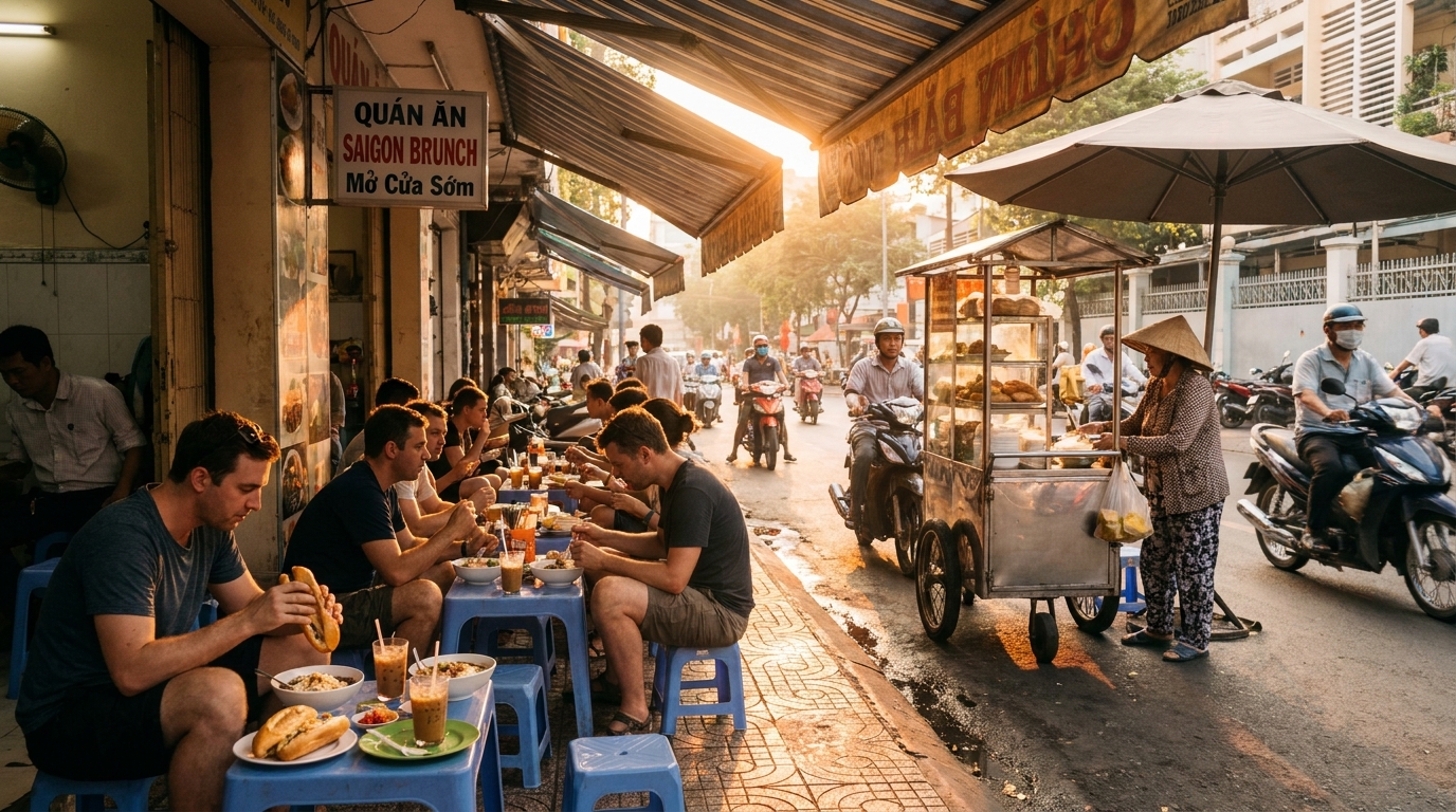 brunch saigon in saigon
