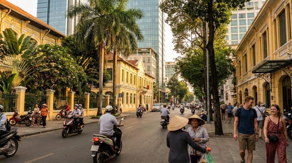 Vietnam Backpacking Guide 2026: The Complete Country Route for First-Timers - District 1 Ho Chi Minh City