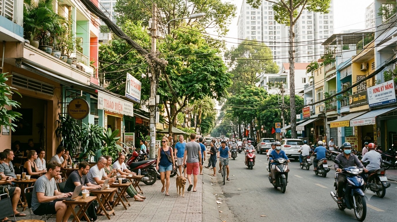 best area to live saigon expat